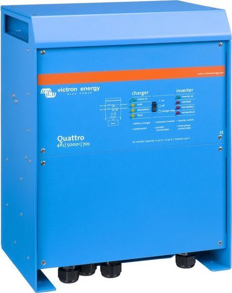 Інвертор гібридний Victron Energy Quattro 48/5000/70-100/100 4 фото