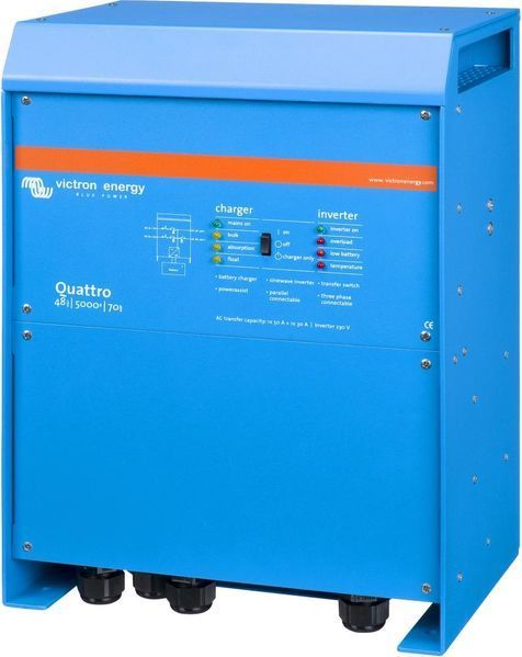 Інвертор гібридний Victron Energy Quattro 48/5000/70-100/100 4 фото