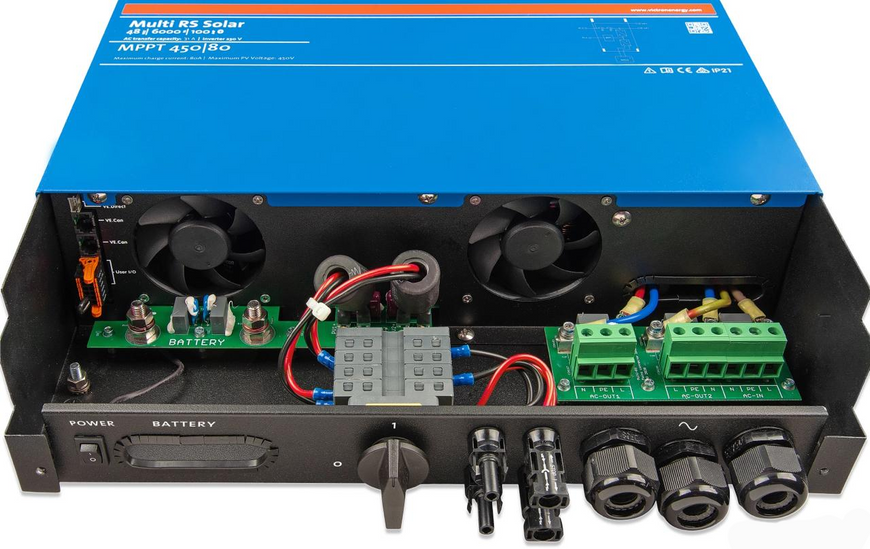 Інвертор автономний Victron Energy Multi RS Solar 48/6000/100-450/80 5 фото