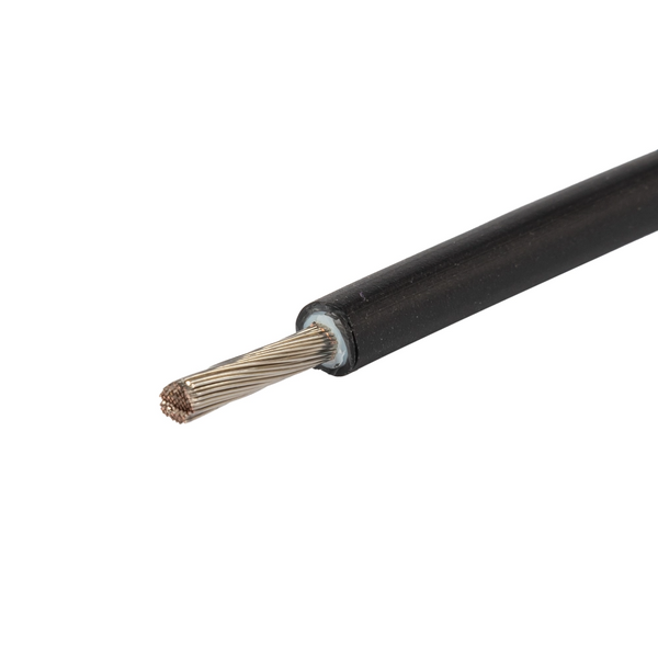 Професійний кабель для сонячних електростанцій KBE Solar DB+, 6mm, black, 1m 59 фото