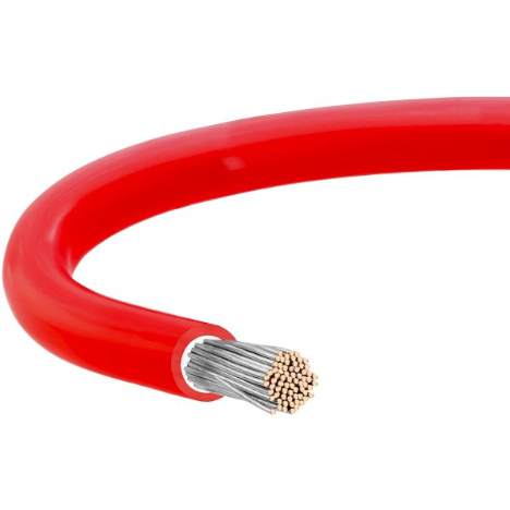 Професійний кабель для сонячних електростанцій KBE Solar DB+, 6mm, red, 1m 60 фото